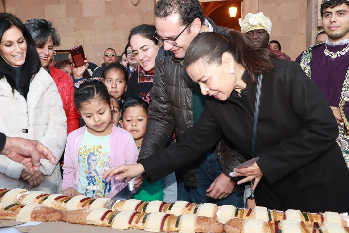 ROSCA DE REYES PLAZA DE ARMAS 3